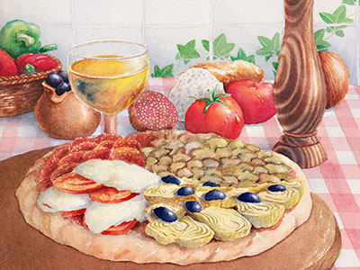Pizza Illustration