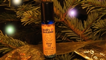 Holly Botanic Sleep Oil Branding