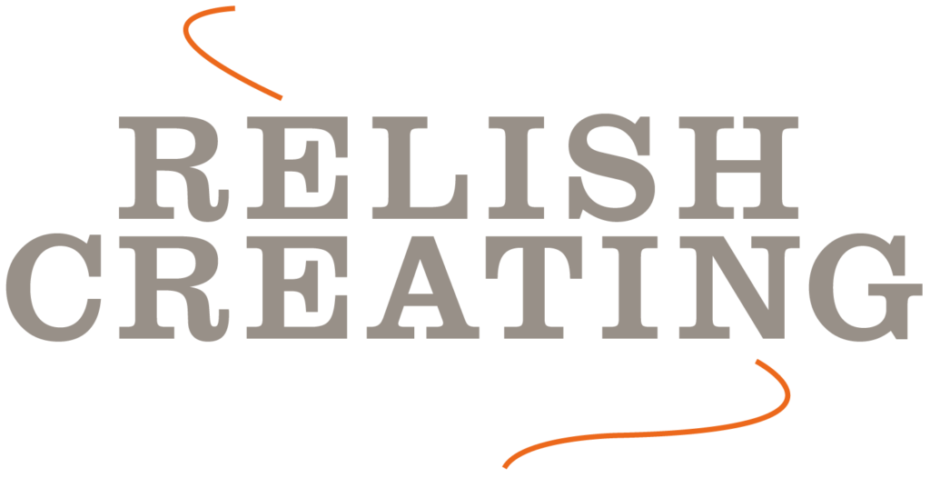 Relish Creating logo